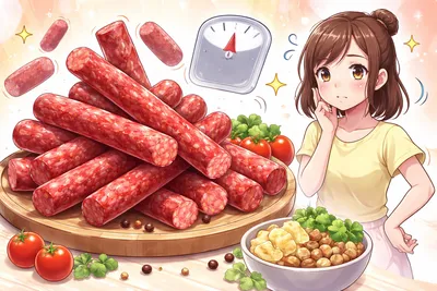 カルパスの食べ過ぎは太るの？