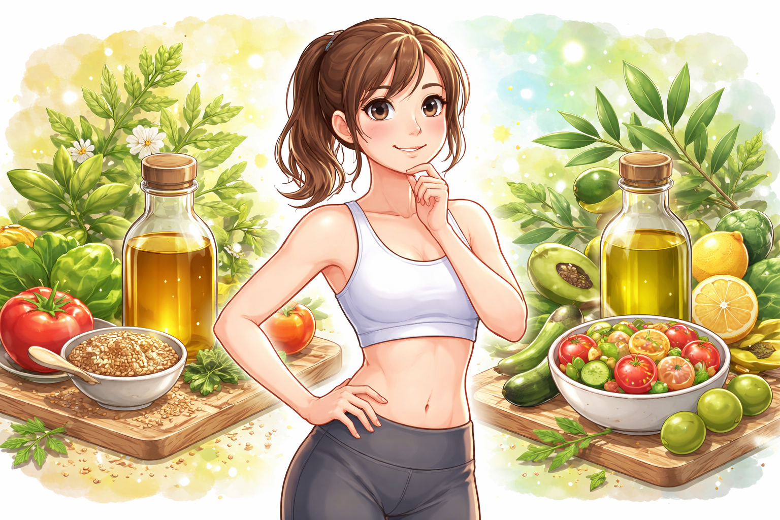 ダイエット ごま油 オリーブオイルはどっち？