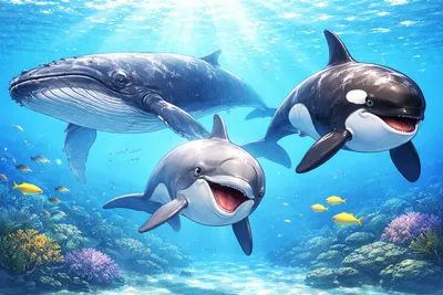クジラ・イルカ・シャチの違いは？