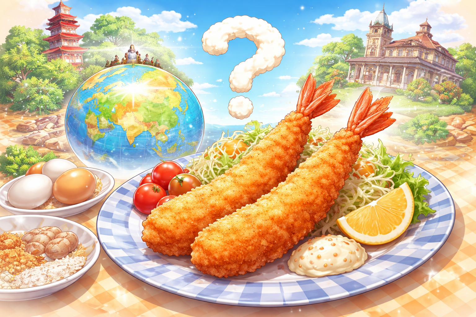エビフライ どこ 発祥なの？