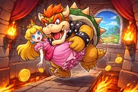 クッパ ピーチ姫 さらう理由は？